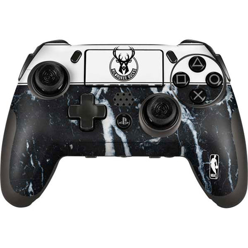 NBA Milwaukee Bucks Marble PlayStation Scuf Vantage 2 Controller Skin